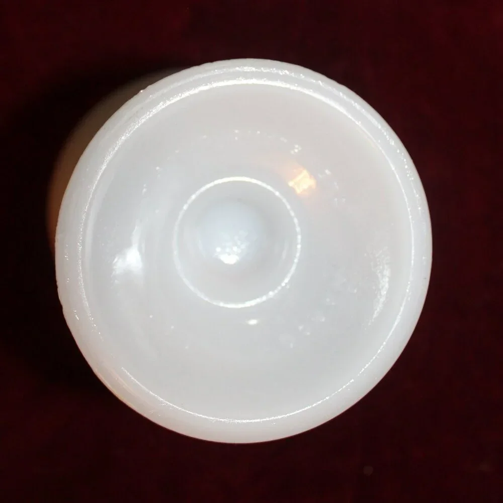 Vintage Napco Milk Glass Pedestal Vase 1190 USA